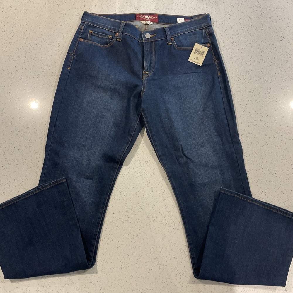 Lucky Brand Sofia Boot‎ Women Jeans Dark Wash Size 14/32 Regular Western NWT